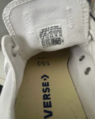 Converse Blancas Talla 38