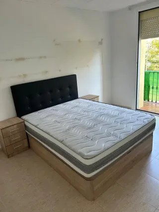 Cama canapé y colchon