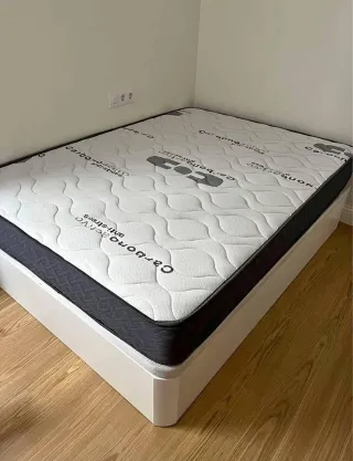 Cama canapé y colchon