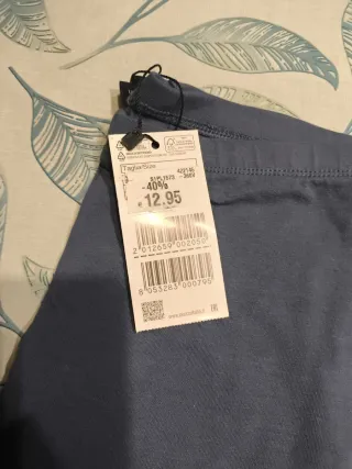 Leggings Piazza Italia Blu Donna Tg M