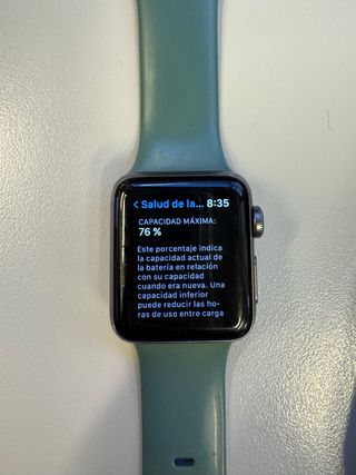 Apple Watch Series 3 38mm Gris Espacial
