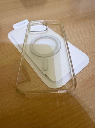 Cover iPhone 15 Pro Max Clear MagSafe