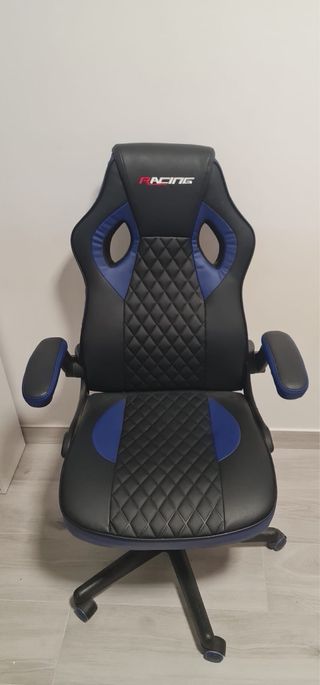 Silla Gaming RACING Negra y Azul