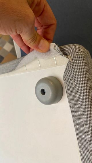 Estructura Cama Ikea Slakt 90x100 Blanca 2 Cajones