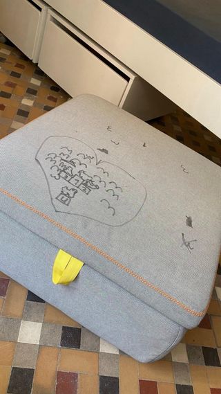 Estructura Cama Ikea Slakt 90x100 Blanca 2 Cajones