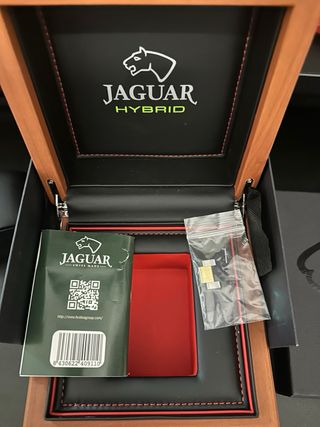 Reloj Jaguar Hybrid Cronógrafo Azul Dorado