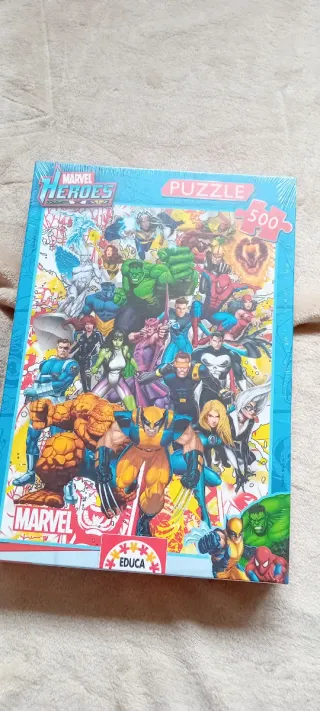 Puzzle Marvel Héroes 500 Piezas Educa