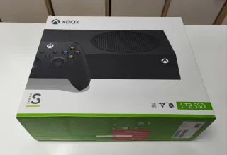 Xbox Series S 1TB Carbon Black + mando + 2 juegos
