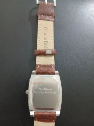 Reloj Gianni Deloro Mujer Marrón/Plata