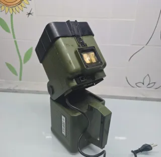 Lampada TOP LUX verde militare con filtri