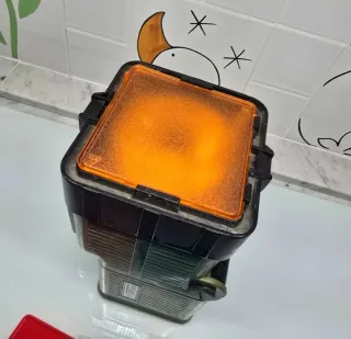 Lampada TOP LUX verde militare con filtri