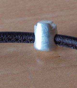 1 DE 50 CALAVERA NUDO CORREDIZO PULSERA.