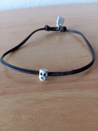 1 DE 50 CALAVERA NUDO CORREDIZO PULSERA.