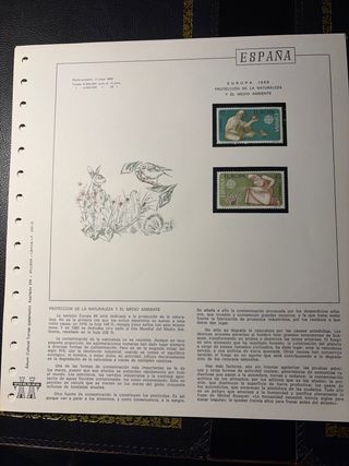 Sellos España 1986 nuevos en hojas Torres