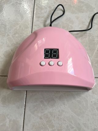 Lampada UV per Unghie Rosa e Bianca
