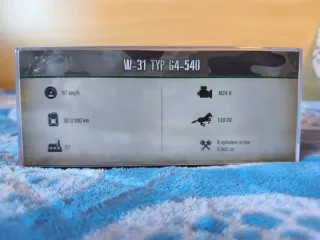 Maqueta W-31 Typ G4-540 Luftwaffe