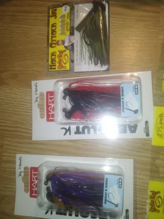 Lote señuelos pesca Herakles Zoom Hart