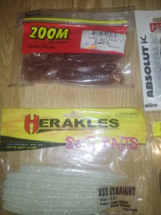 Lote señuelos pesca Herakles Zoom Hart