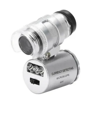 Microscopio bolsillo 60X LED