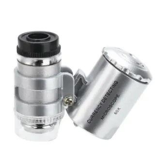 Microscopio bolsillo 60X LED