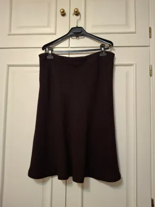 Traje de Chaqueta marrón de Zara Talla 44.