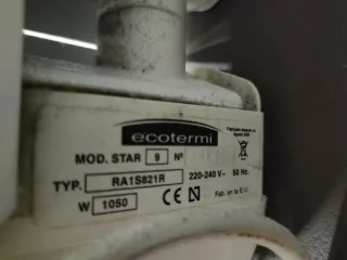 Radiador Eléctrico bajo consumo