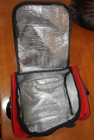 Bolsa térmica porta alimentos