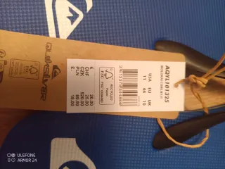 Chanclas Quiksilver Azul Talla 44