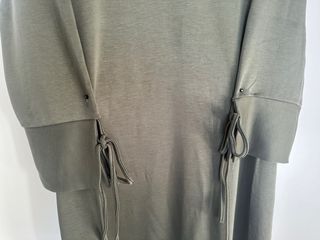 Vestido mujer verde y blanco