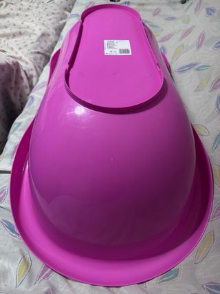 Bañera para bebé rosa