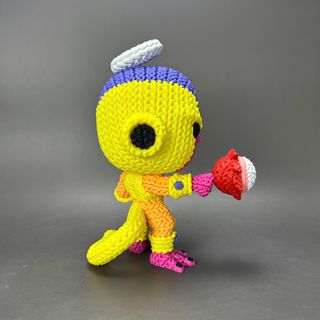 Figura Crochet Frieza Dorado 3D