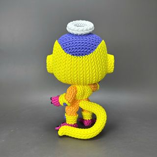 Figura Crochet Frieza Dorado 3D