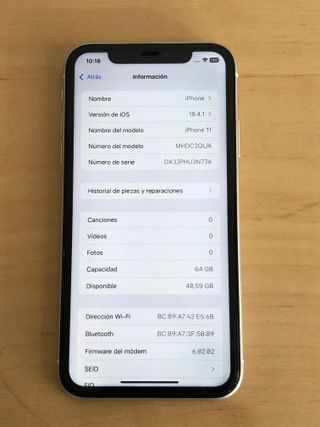 iPhone 11 Blanco 64GB