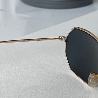 Gafas Ray-Ban Hexagonal Doradas RB3556 - Original