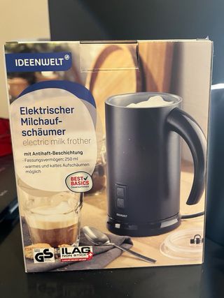 Batidora eléctrica leche IDEENWELT