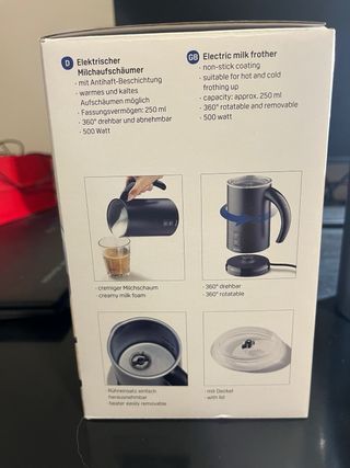 Batidora eléctrica leche IDEENWELT