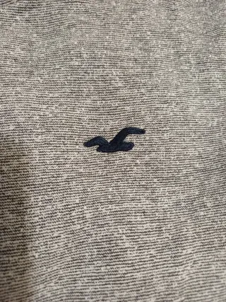 Camisola Hollister gris talla S