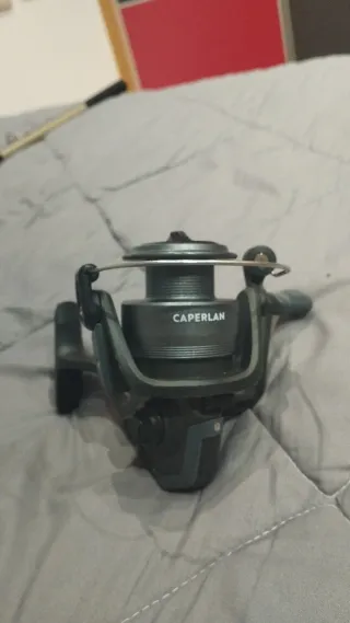 Caña de pesca Caperlan con carretes