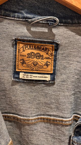 Cazadora vaquera azul