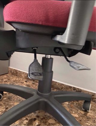 Silla de oficina/estudio con ruedas