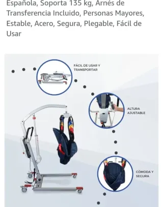 Grúa eléctrica personas