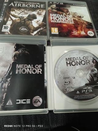 Colección Medal of Honor PS3