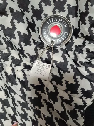 Giubbotto Bomber Emmanuel Schvili Nero Rosso