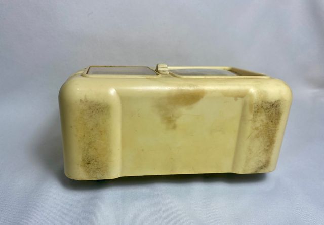 Reloj despertador con figura de bailarina vintage