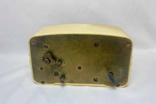 Reloj despertador con figura de bailarina vintage