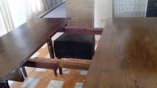 Mesa Roble Antigua Extensible