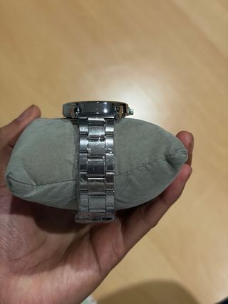 Reloj Plateado Hombre