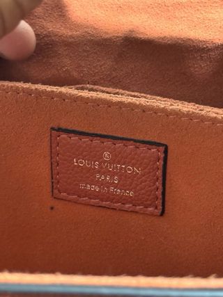 Bolso Louis Vuitton Mylockme Marrón y Rojo