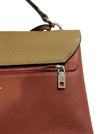 Bolso Louis Vuitton Mylockme Marrón y Rojo