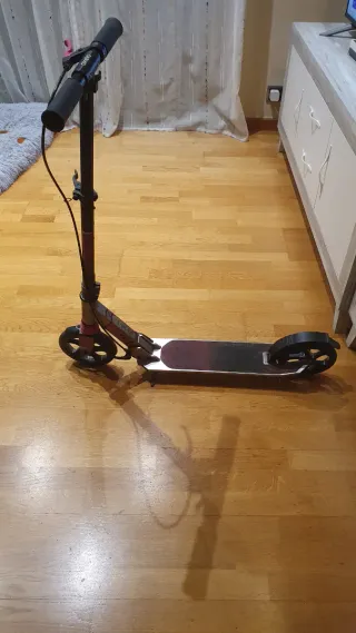 Patinete Oxelo rosa plegable